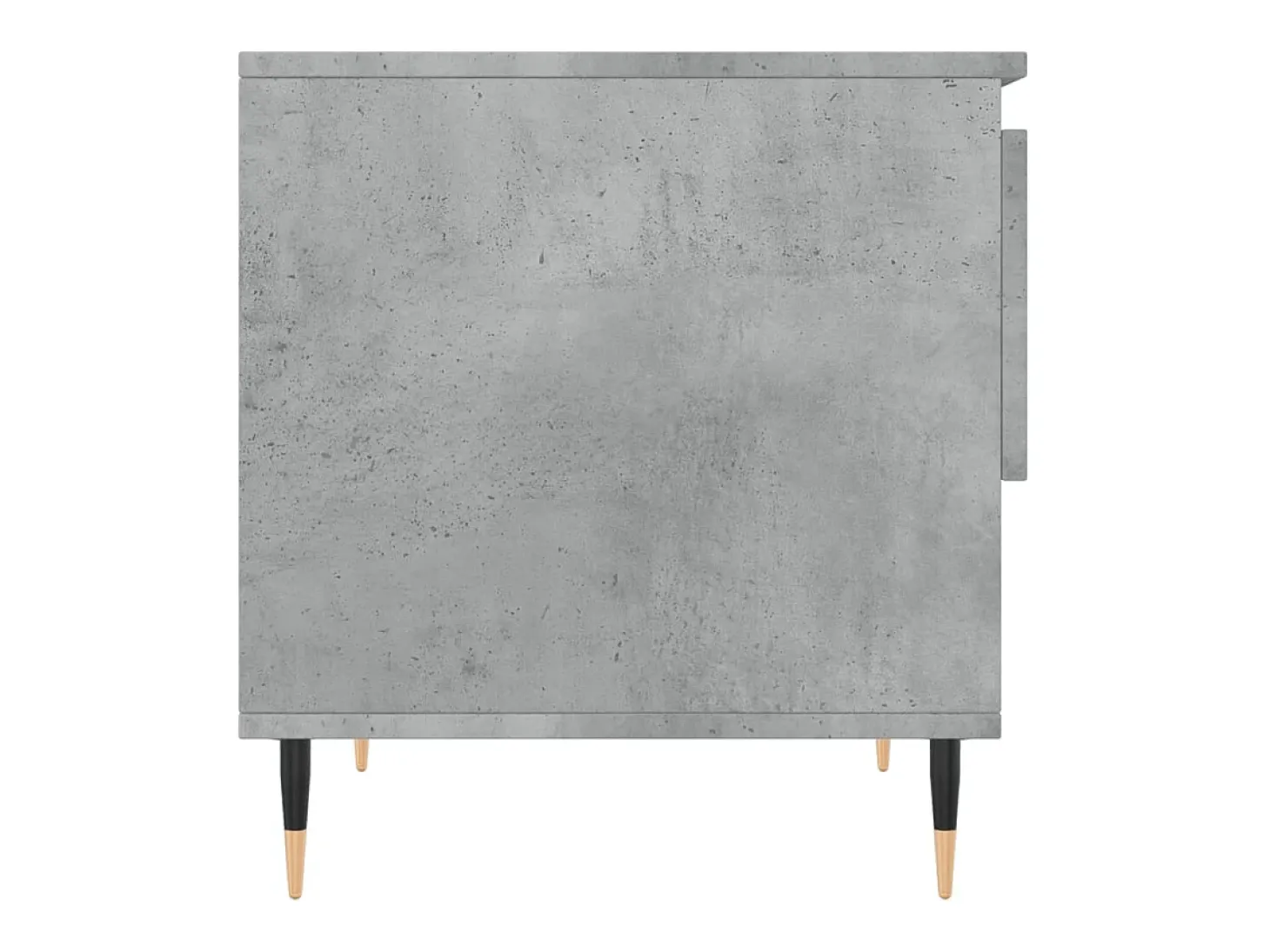 Conjunto de 2 Mesas de Centro | Mesa de apoio | Mesa de café 50x46x50 cm deriv. madeira cinza-cimento