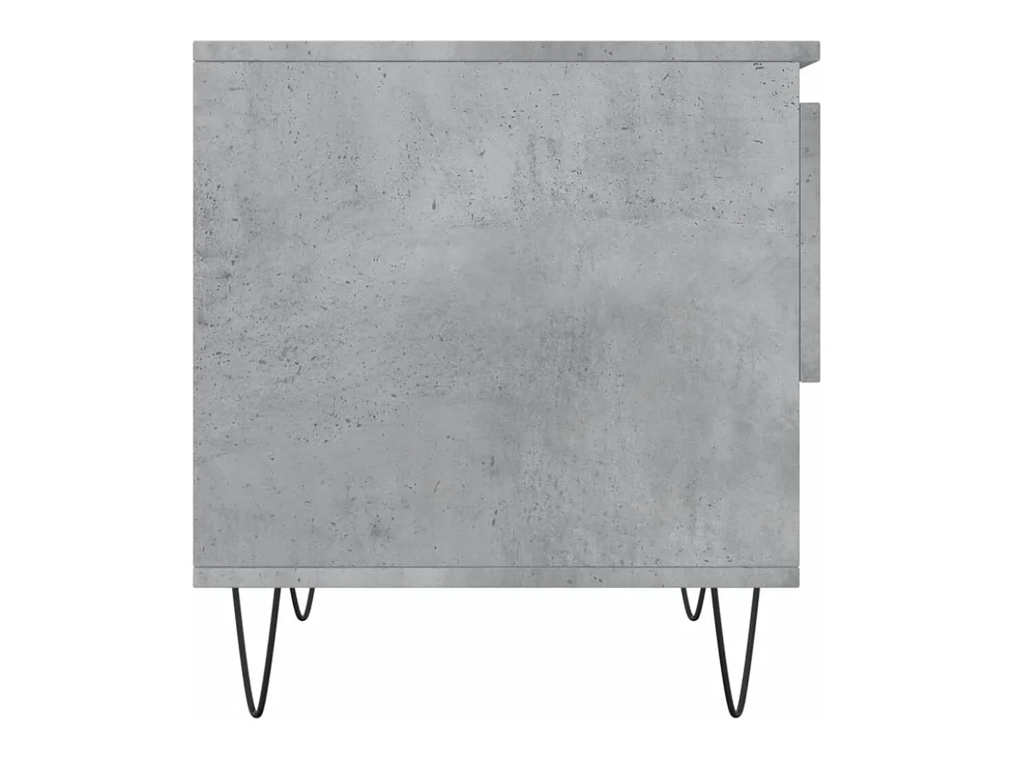 Conjunto de 2 Mesas de Centro | Mesa de apoio | Mesa de café 50x46x50 cm deriv. madeira cinza-cimento