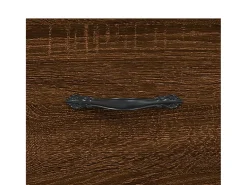 Conjunto de 2 Mesas de Centro | Mesa de apoio | Mesa de café 50x50x40 cm madeira proc. carvalho castanho