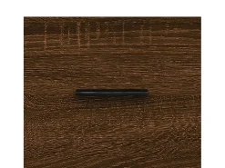 Conjunto de 2 Mesas de Centro | Mesa de apoio | Mesa de café 50x50x40 cm madeira proc. carvalho castanho