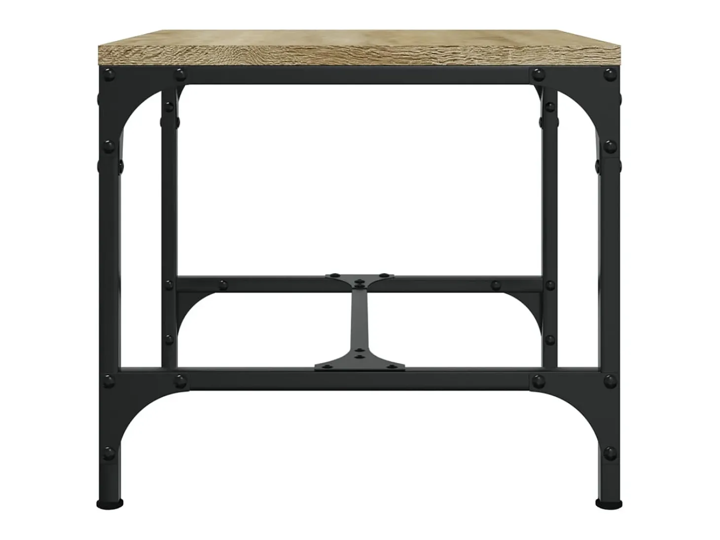 Conjunto de 2 Mesas de Centro | Mesa de apoio | Mesa de café 40x40x35 cm deriv. madeira carvalho sonoma