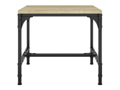 Conjunto de 2 Mesas de Centro | Mesa de apoio | Mesa de café 40x40x35 cm deriv. madeira carvalho sonoma