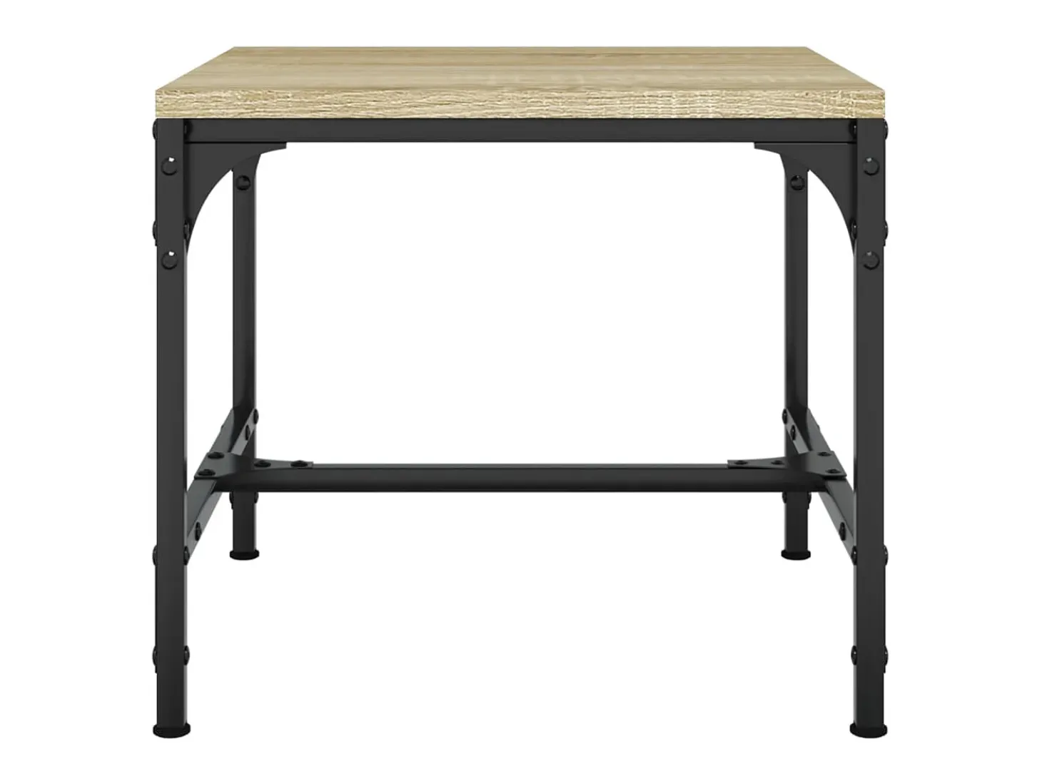 Conjunto de 2 Mesas de Centro | Mesa de apoio | Mesa de café 40x40x35 cm deriv. madeira carvalho sonoma