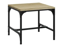 Conjunto de 2 Mesas de Centro | Mesa de apoio | Mesa de café 40x40x35 cm deriv. madeira carvalho sonoma