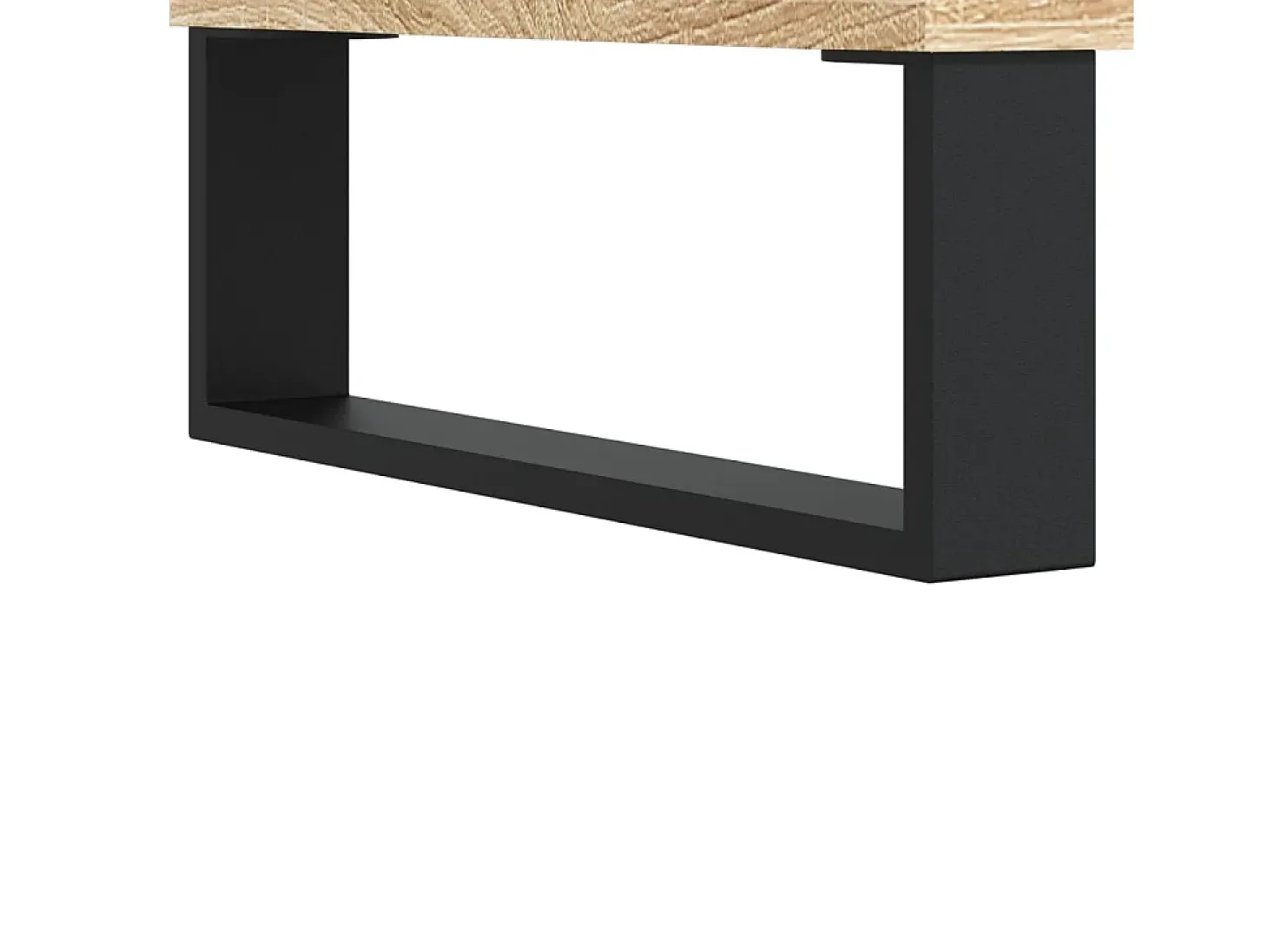 Conjunto de 2 Mesas de Centro | Mesa de apoio | Mesa de café 50x46x35cm deriv. madeira carvalho sonoma