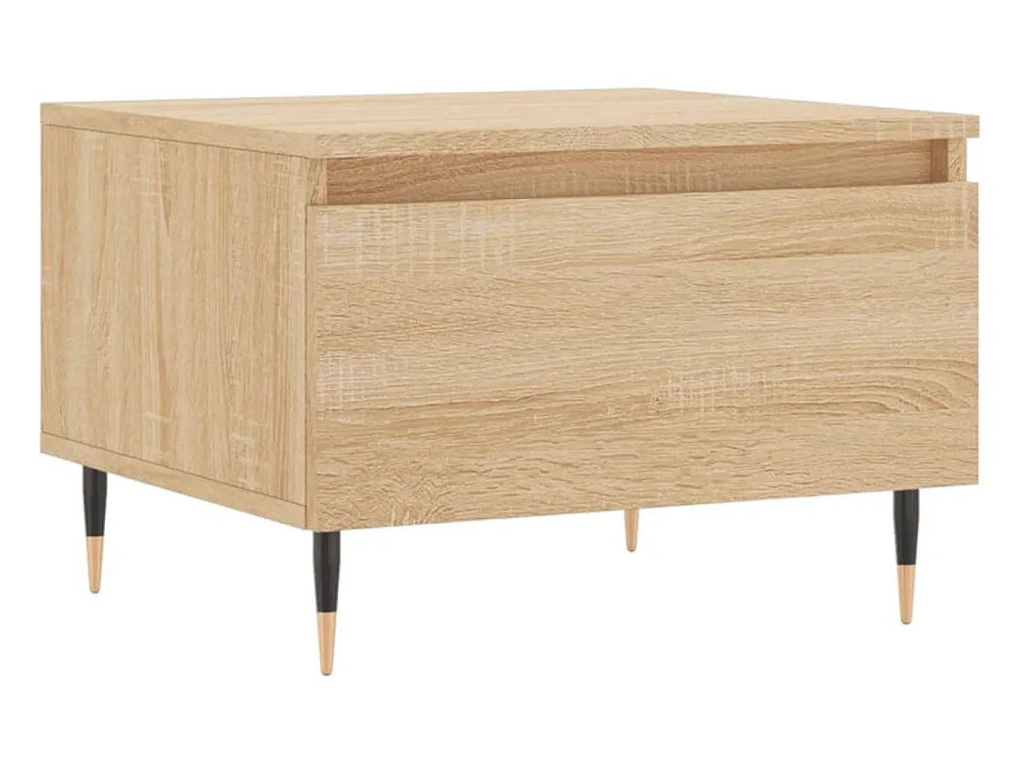 Conjunto de 2 Mesas de Centro | Mesa de apoio | Mesa de café 50x46x35cm deriv. madeira carvalho sonoma