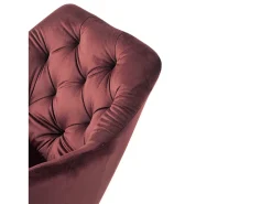 Conjunto de 2 poltronas ALEXA merlot