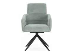 Conjunto de 2 poltronas de veludo com pernas de metal 57x65 h92 cm