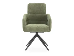 Conjunto de 2 poltronas de veludo com pernas de metal 57x65 h92 cm