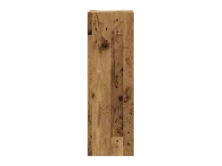 Conjunto de armário TV de parede 5 pcs madeira madeira velha