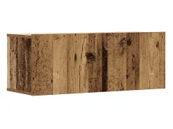 Conjunto de armário TV de parede 6 pcs madeira madeira velha