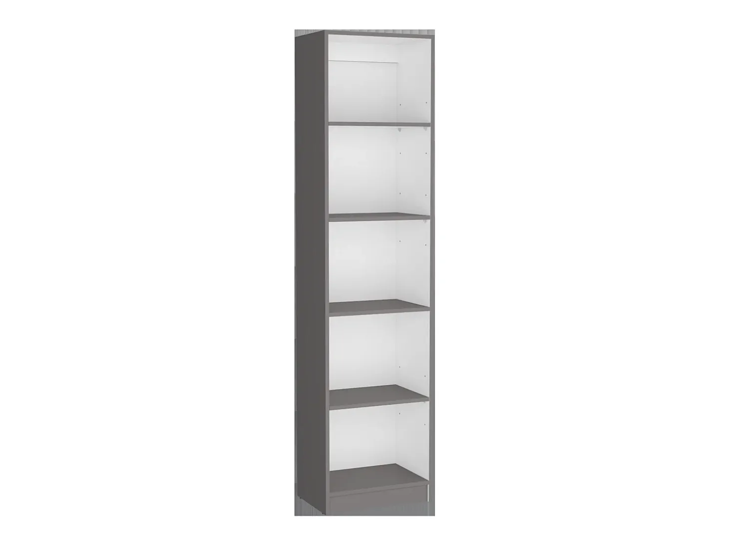 Conjunto de estantes para escritório em melamina de 3 peças com prateleiras, 180.6 cm X 170.6 cm X 29.9 cm , Multicolorido