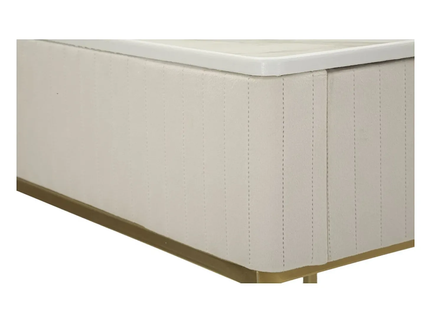Conjunto de Mesas Auxiliares VKH771, Bege, 45x45x90 cm, Kendra Home