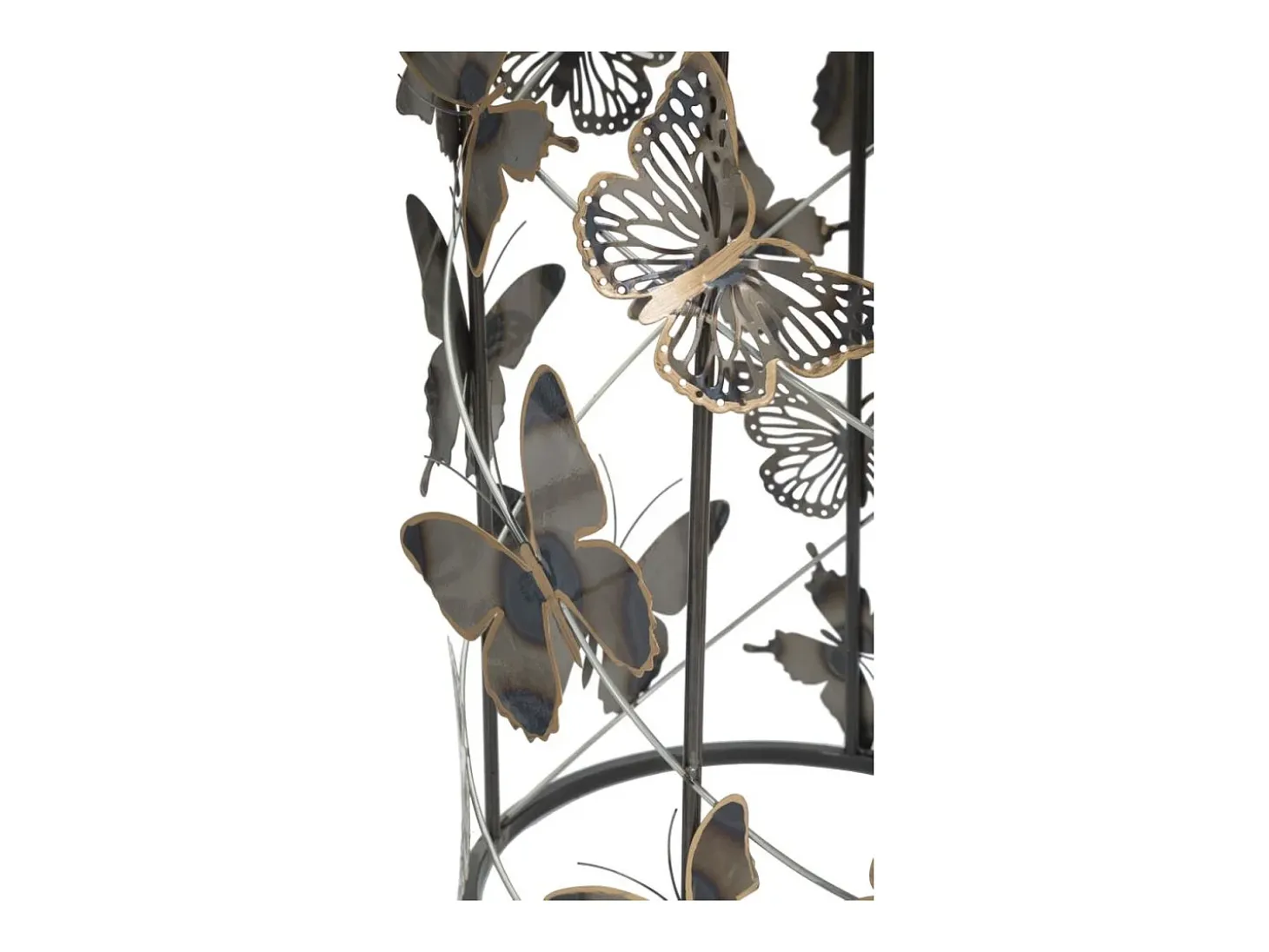 Conjunto de Mesas Auxiliares Borboleta 34, Multicolorido, 41,3x41,3x55 cm, Kendra Home