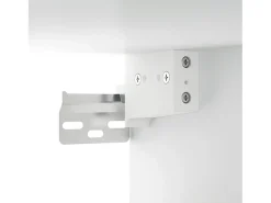 Conjunto de móveis armário aparador TV televisão sala de estar quarto sala de estar 3 peças madeira projetada branco 02_0024469