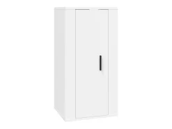 Conjunto de móveis armário aparador TV televisão sala de estar quarto sala de estar 8 peças madeira projetada branco 02_0025232