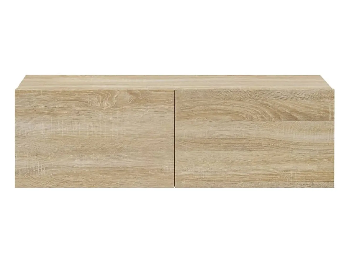 Conjunto de móveis armário aparador TV televisão sala de estar quarto sala de estar 3 peças sonoma carvalho madeira projetada marrom 02_0024613
