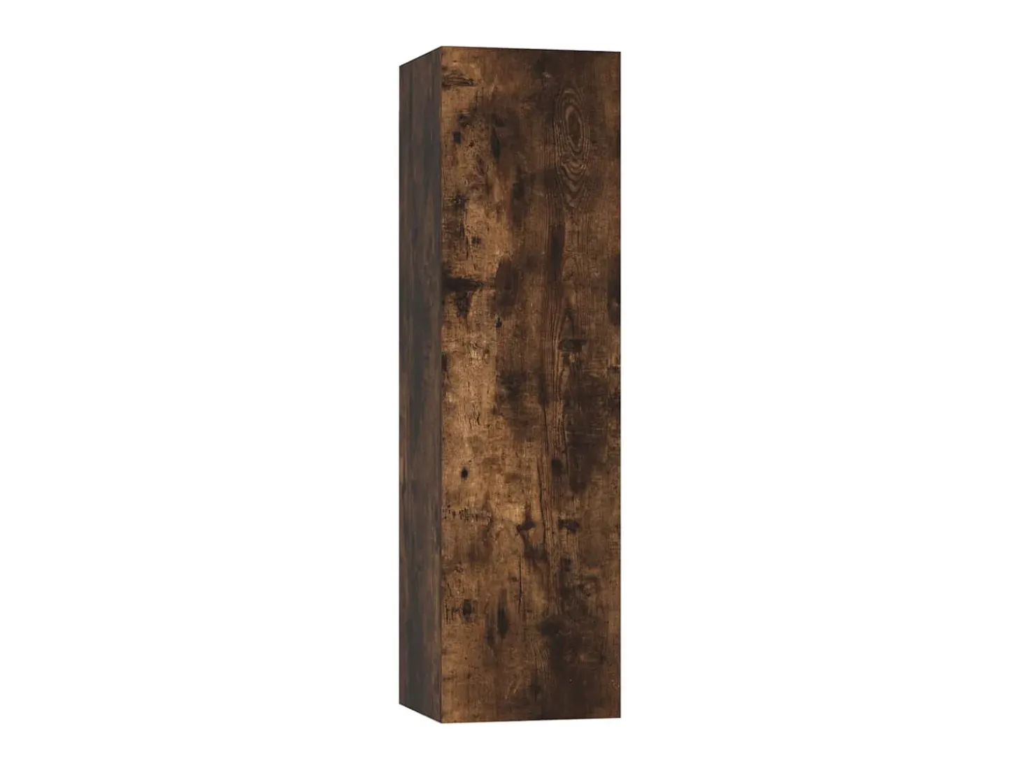 Conjunto de móveis de 4 peças incluindo guarda-roupa aparador móvel para TV sala de estar/quarto sofá carvalho defumado madeira engenheirada marrom 02_0024801