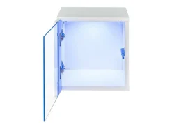 Conjunto de móveis para sala de estar SWITCH XXI design, cor carvalho e branco.