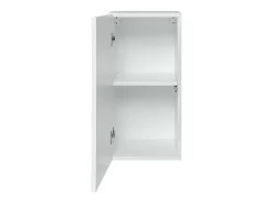 Conjunto de móveis para sala de estar SWITCH XXII, design, nas cores branco e carvalho.