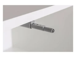 Conjunto de móveis para sala de estar SWITCH XXVI, design em carvalho e branco.