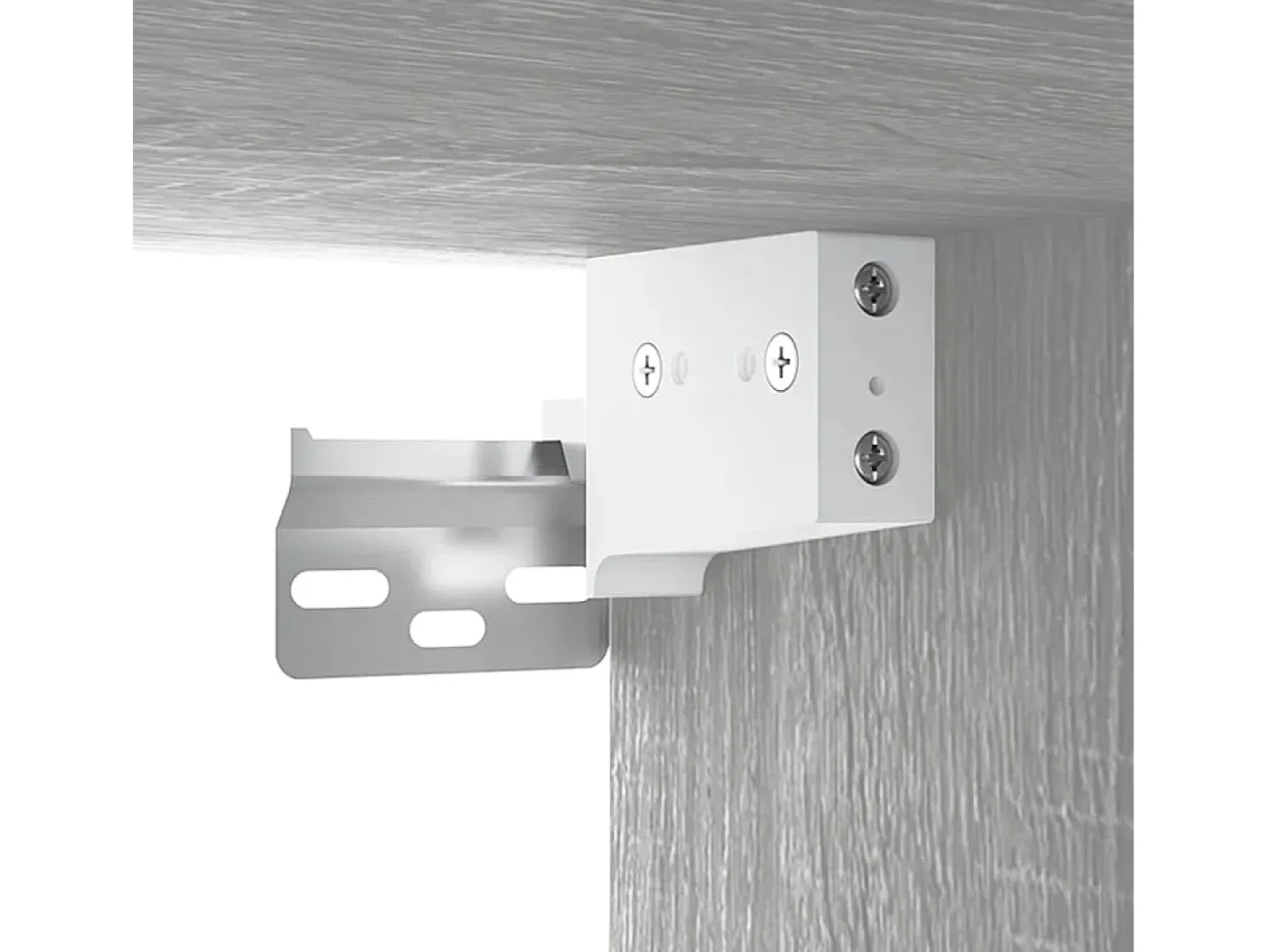 Conjunto de móveis Sonoma de madeira engenheirada com 4 peças (armário aparador suporte para TV sala de estar quarto sala de TV) - 02_0024836
