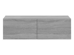 Conjunto de móveis Sonoma de madeira engenheirada com 6 peças (armário aparador suporte para TV sala de estar quarto sala de TV) - 02_0025138