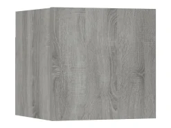 Conjunto de móveis Sonoma de madeira engenheirada com 7 peças (armário aparador suporte para TV sala de estar quarto sala de TV) - 02_0025213