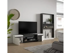 Conjunto de móveis TV, 310x35x186cm, Para televisores até 80