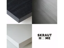 Conjunto de móveis TV, 260x35x186cm, Para televisores até 65", Estante para TV, Branco e preto