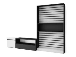Conjunto de móveis TV, 260x35x186cm, Para televisores até 65