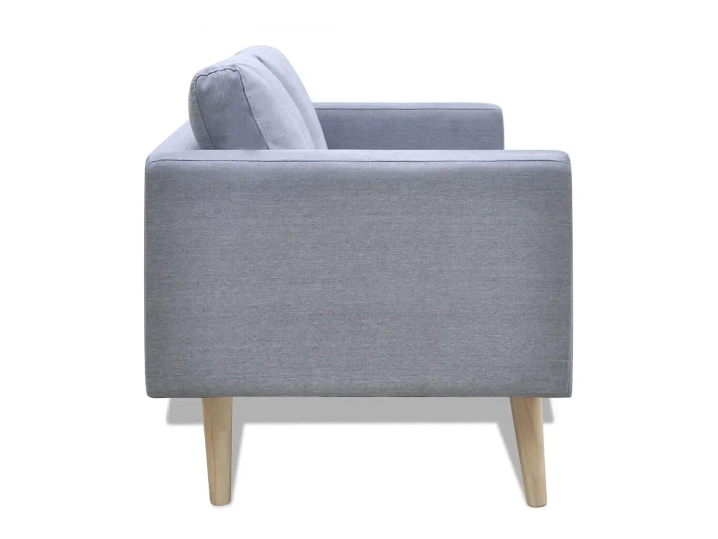 Conjunto de sofá de 2 lugares para sala de estar/sala de TV/interior residencial e conjunto de sofá de 3 lugares em tecido cinza claro 02_0020260