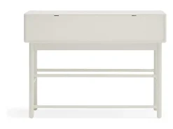 Consola 2 gavetas Creme 120x35 cm
