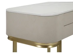 Consola de beleza com 2 gavetas cm 70X40X80