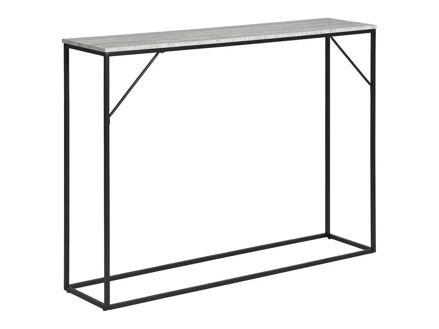 Consola Vita, Castanho, 110x26x80 cm, Kendra Home