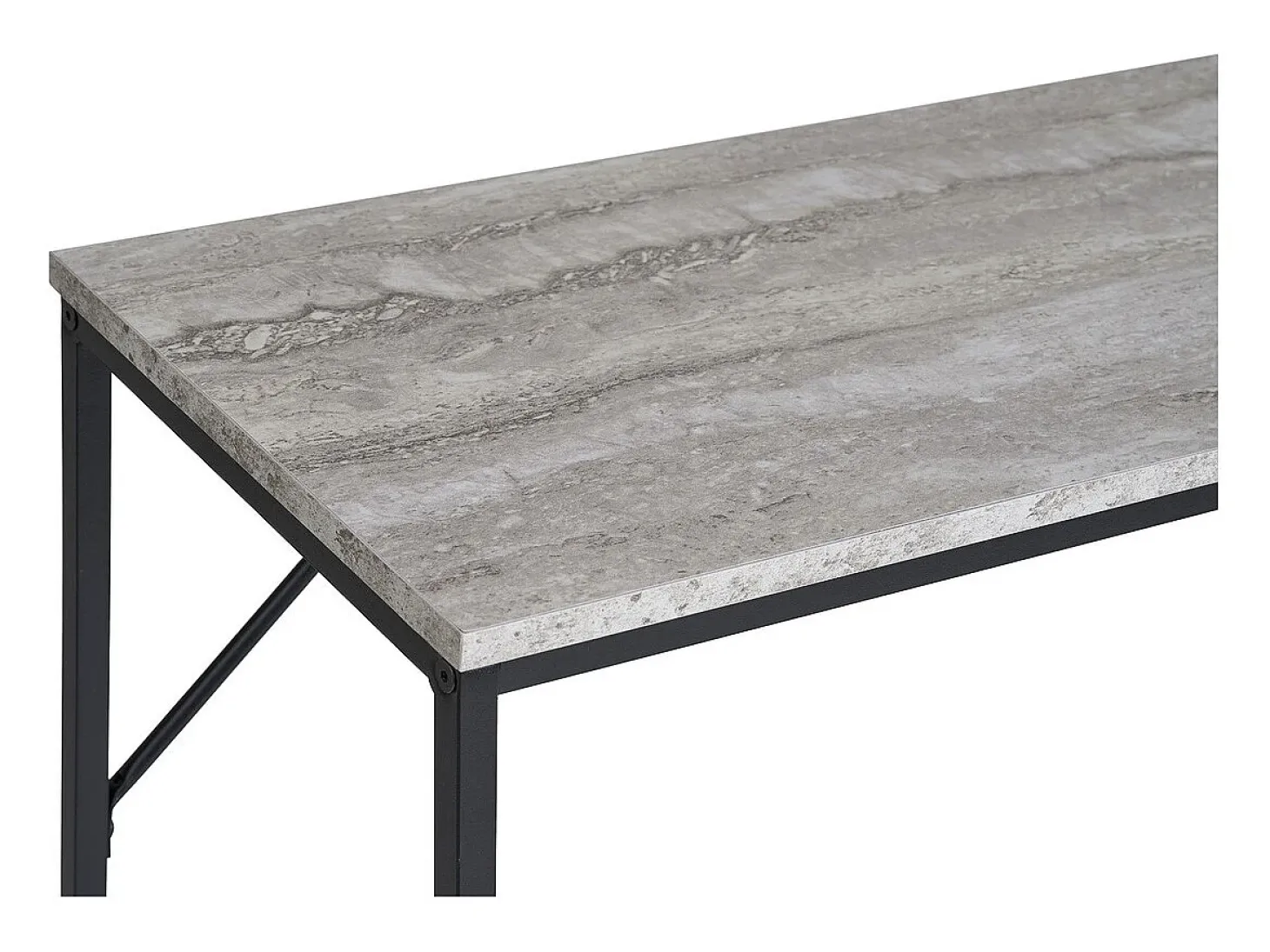 Consola Vita, Castanho, 110x26x80 cm, Kendra Home