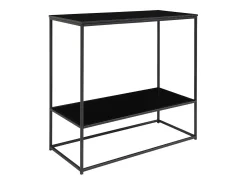 Consola Vita, Preto, 36x80x80 cm, Kendra Home
