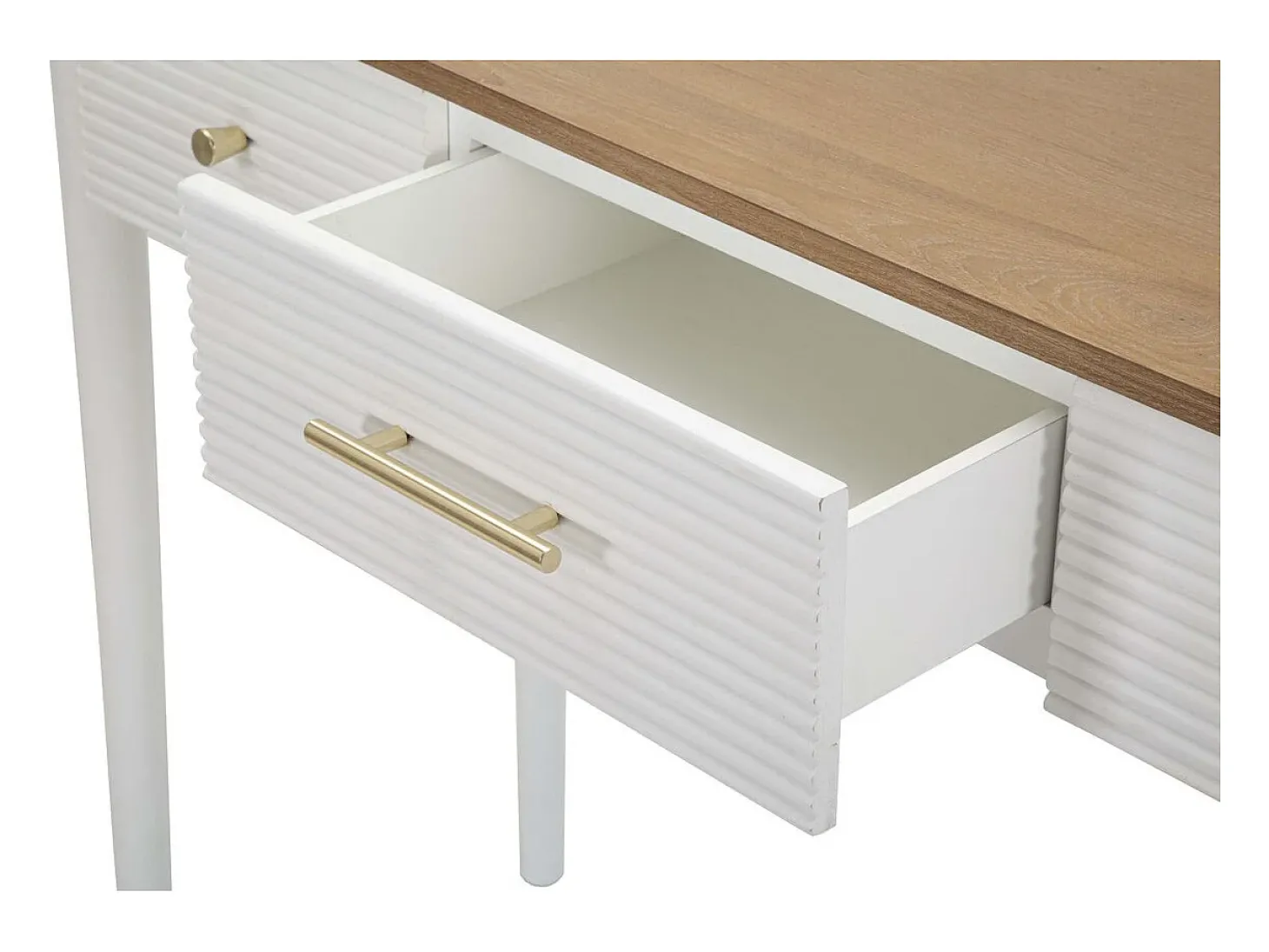 Consola VKH606, Branco, 107x37x80 cm, Kendra Home