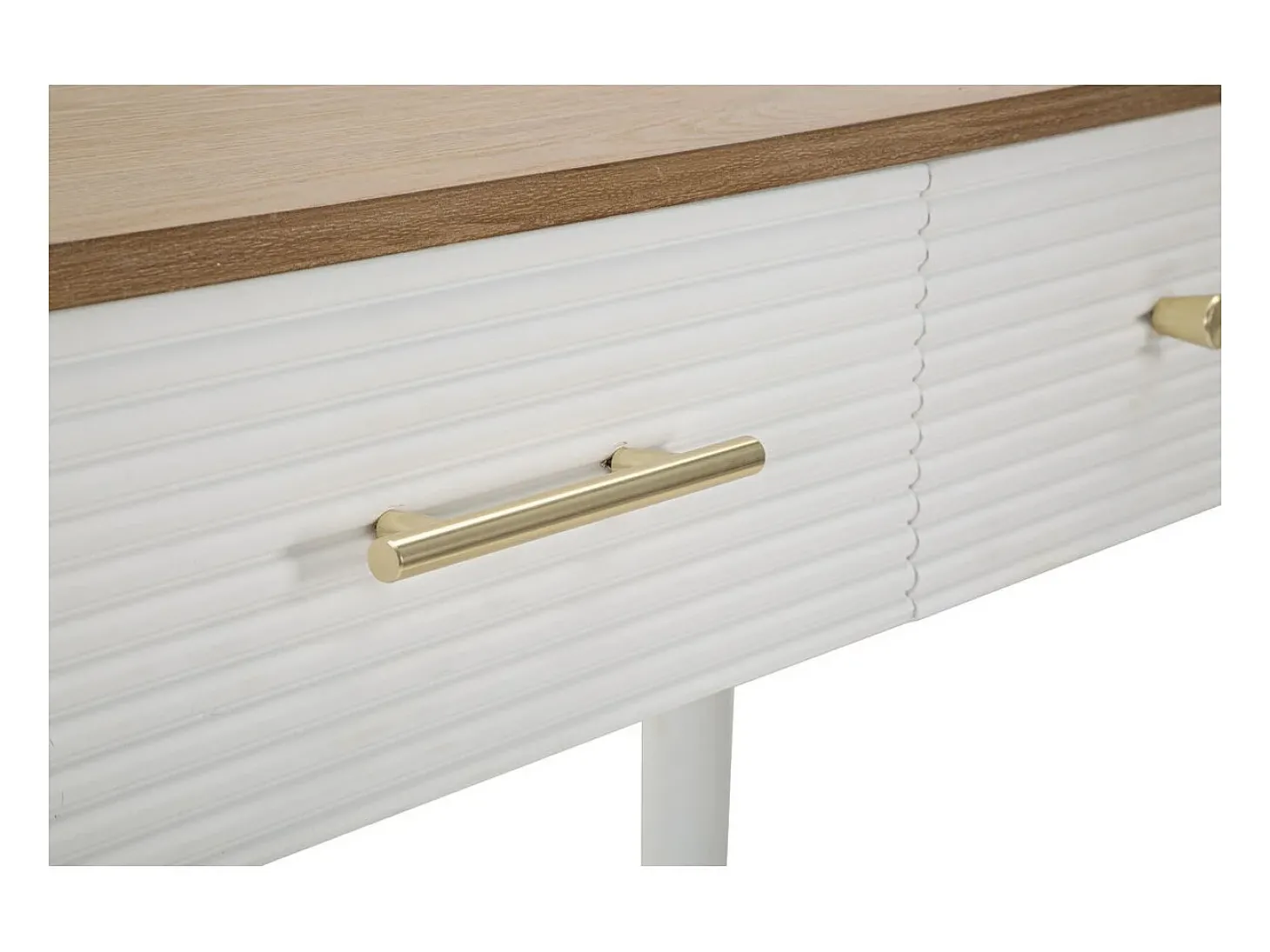Consola VKH606, Branco, 107x37x80 cm, Kendra Home