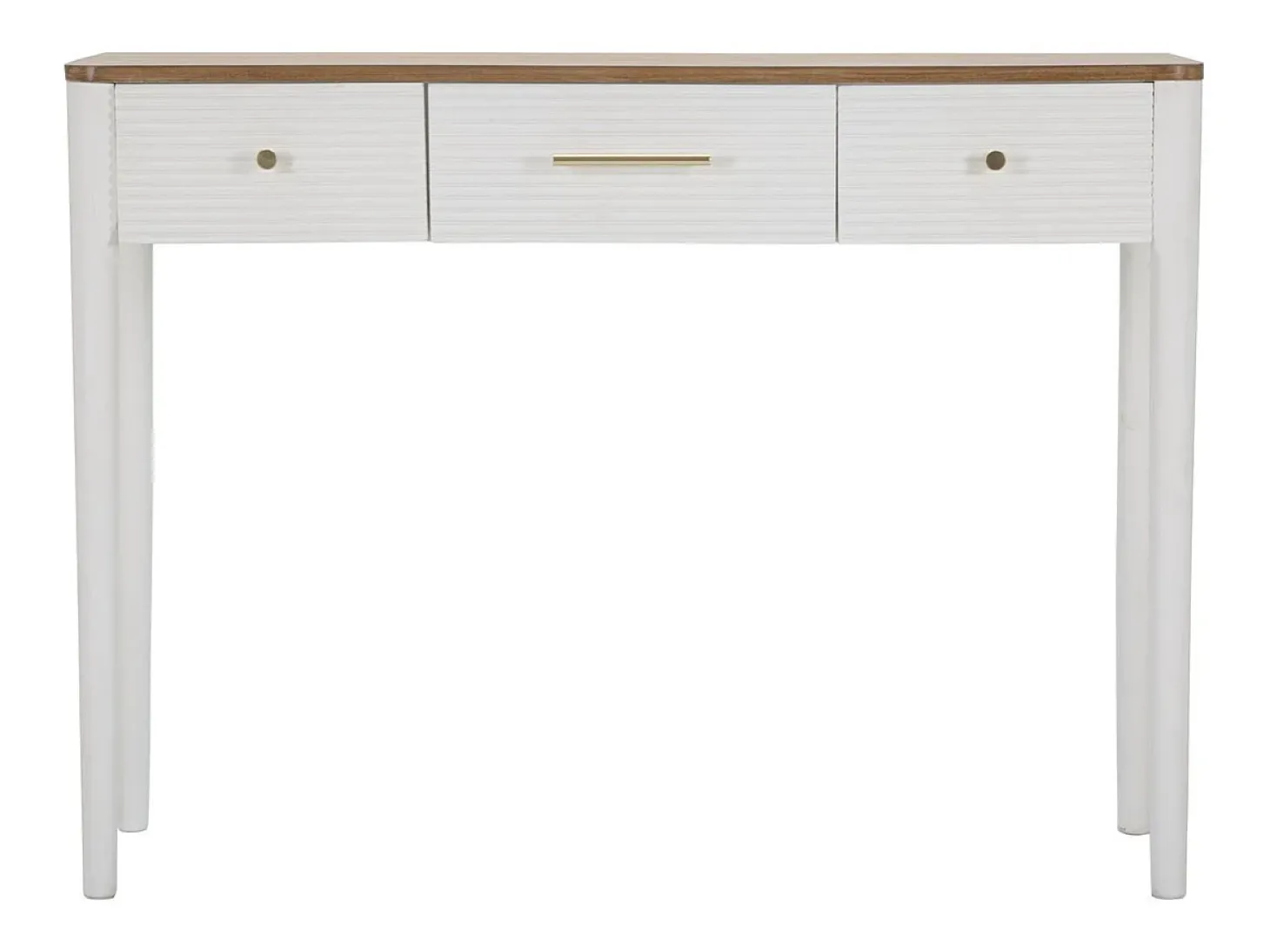 Consola VKH606, Branco, 107x37x80 cm, Kendra Home