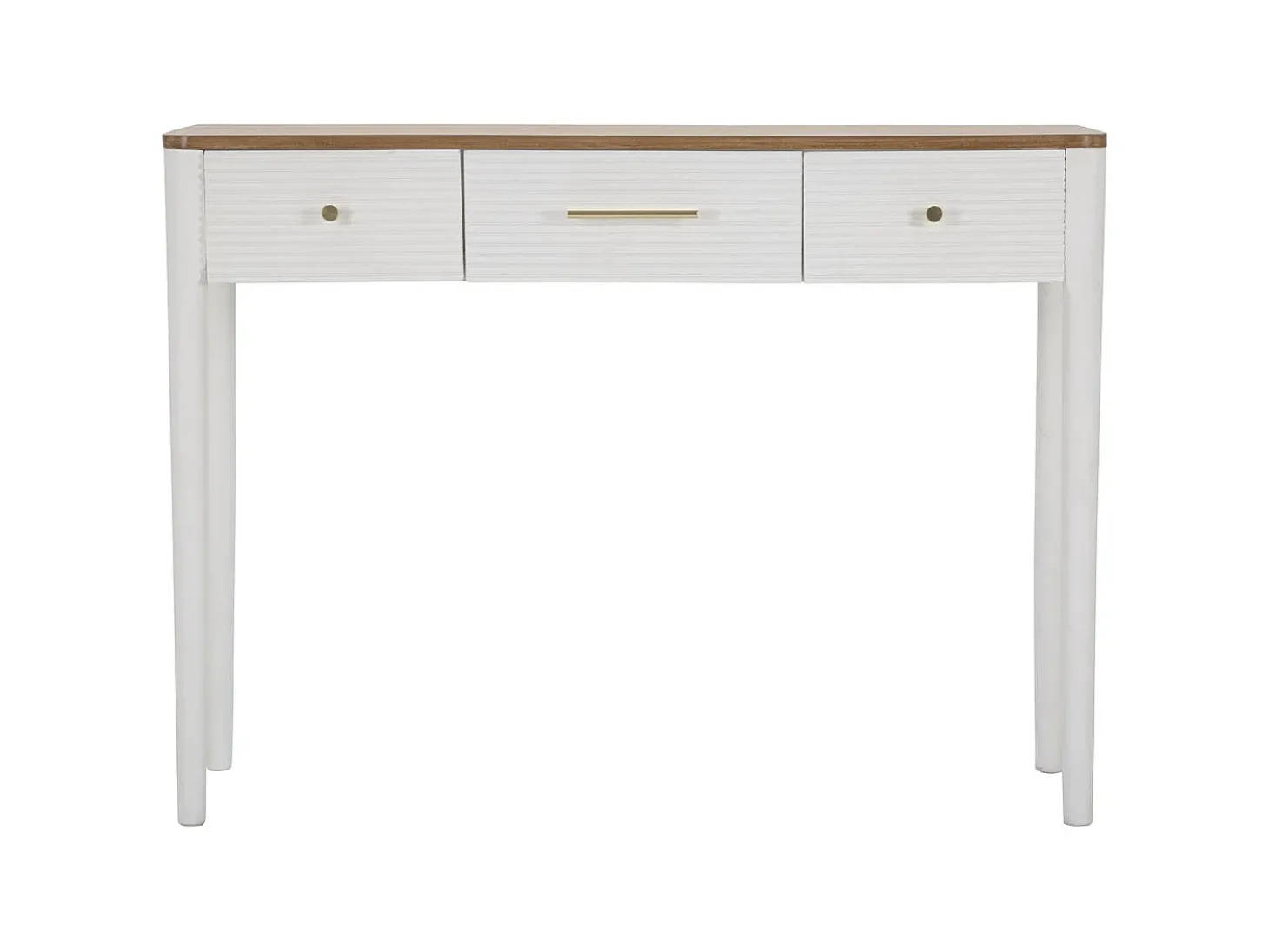 Consola VKH606, Branco, 107x37x80 cm, Kendra Home
