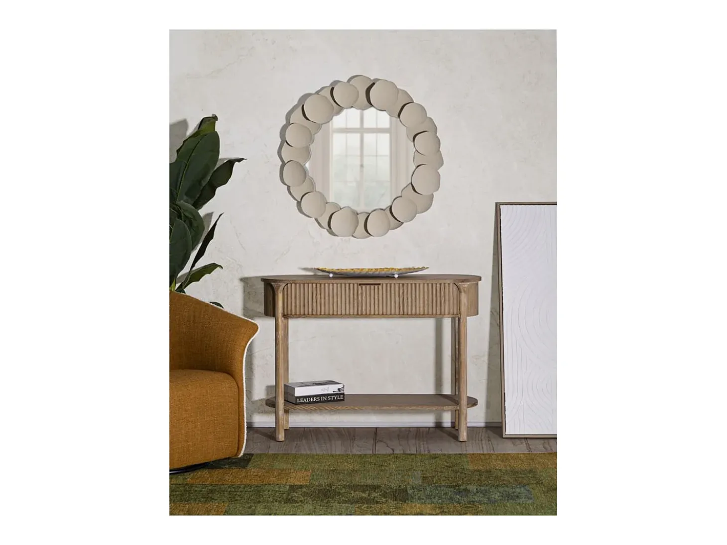Consola VKH758, Castanho, 110x40x80 cm, Kendra Home
