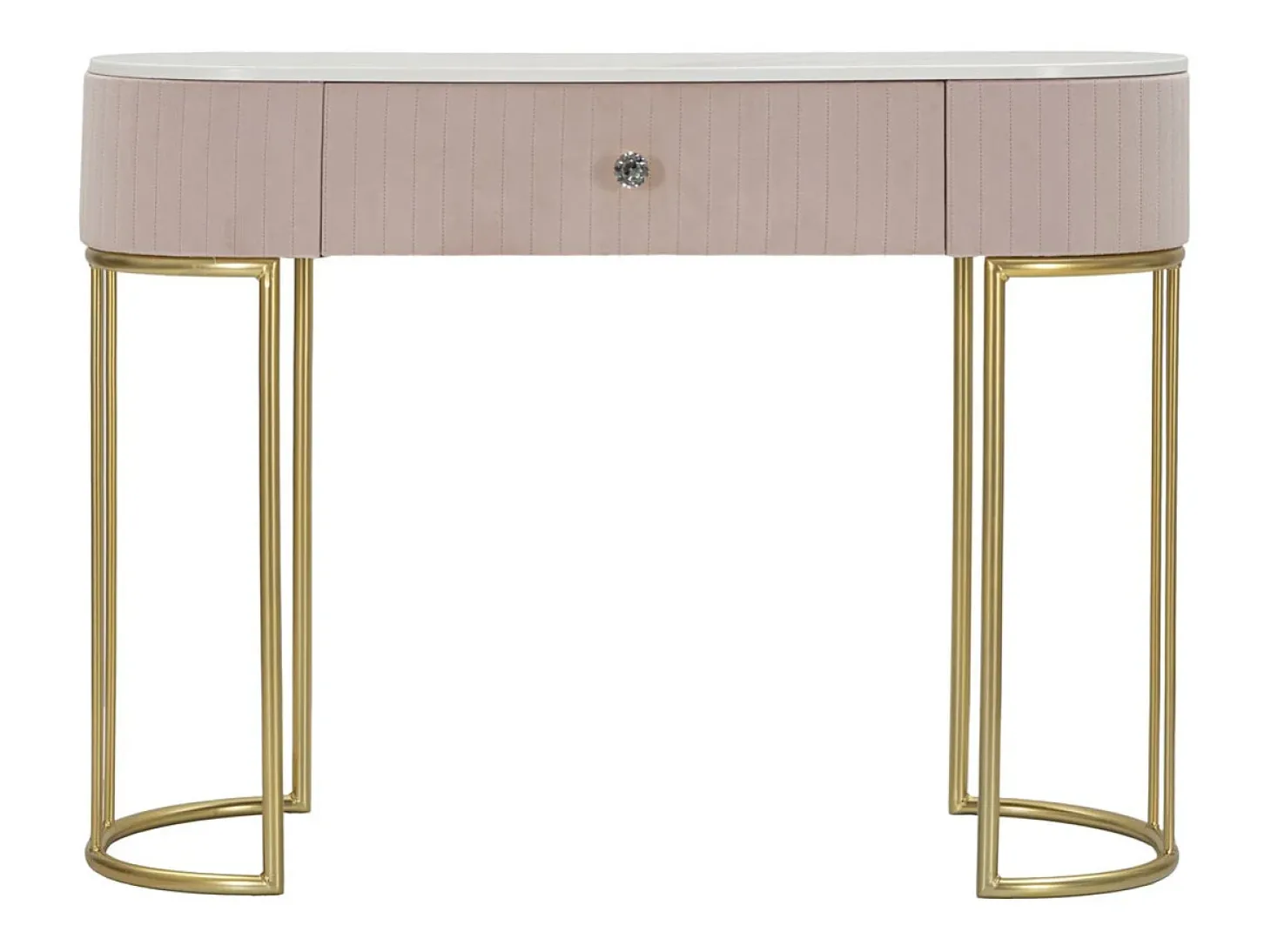 Consola VKH616, Cor-de-rosa, 100x40x75 cm, Kendra Home
