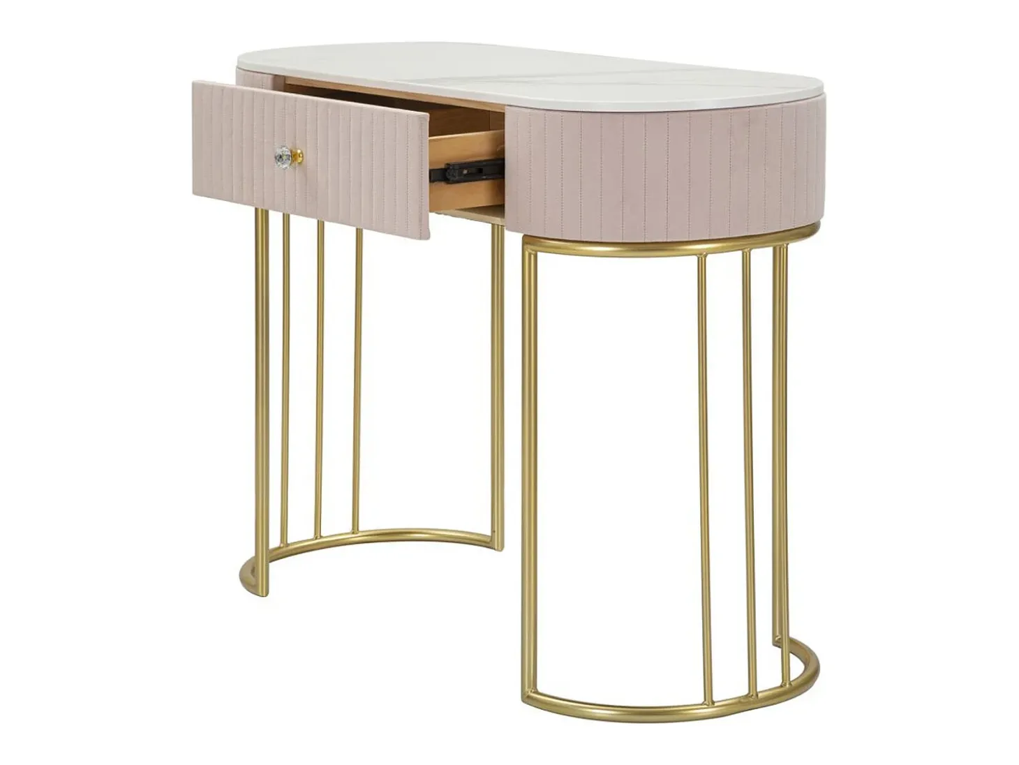 Consola VKH616, Cor-de-rosa, 100x40x75 cm, Kendra Home