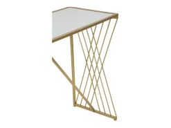 Consola VKH624, Ouro, 120x40x80 cm, Kendra Home