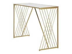 Consola VKH624, Ouro, 120x40x80 cm, Kendra Home