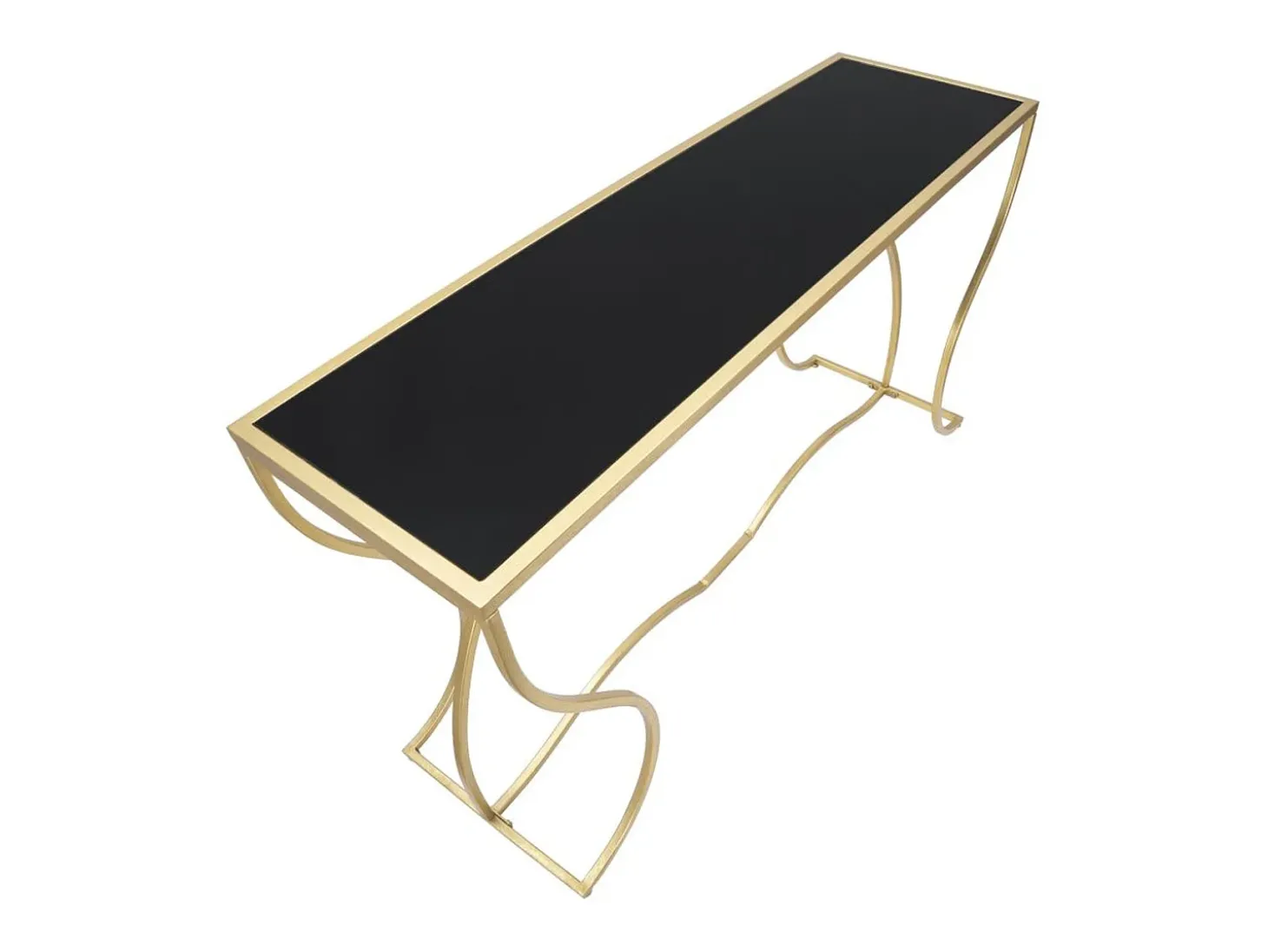 Consola VKH626, Ouro, 130x40x75 cm, Kendra Home