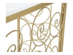 Consola VKH617, Ouro, 140x36x82 cm, Kendra Home