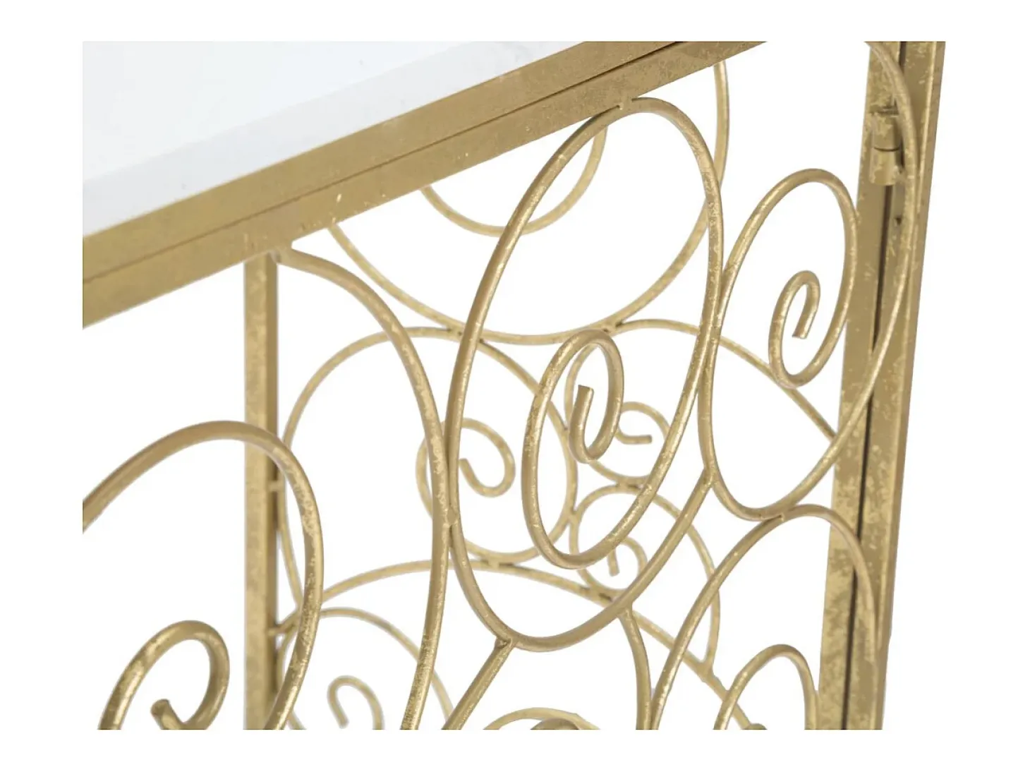 Consola VKH617, Ouro, 140x36x82 cm, Kendra Home