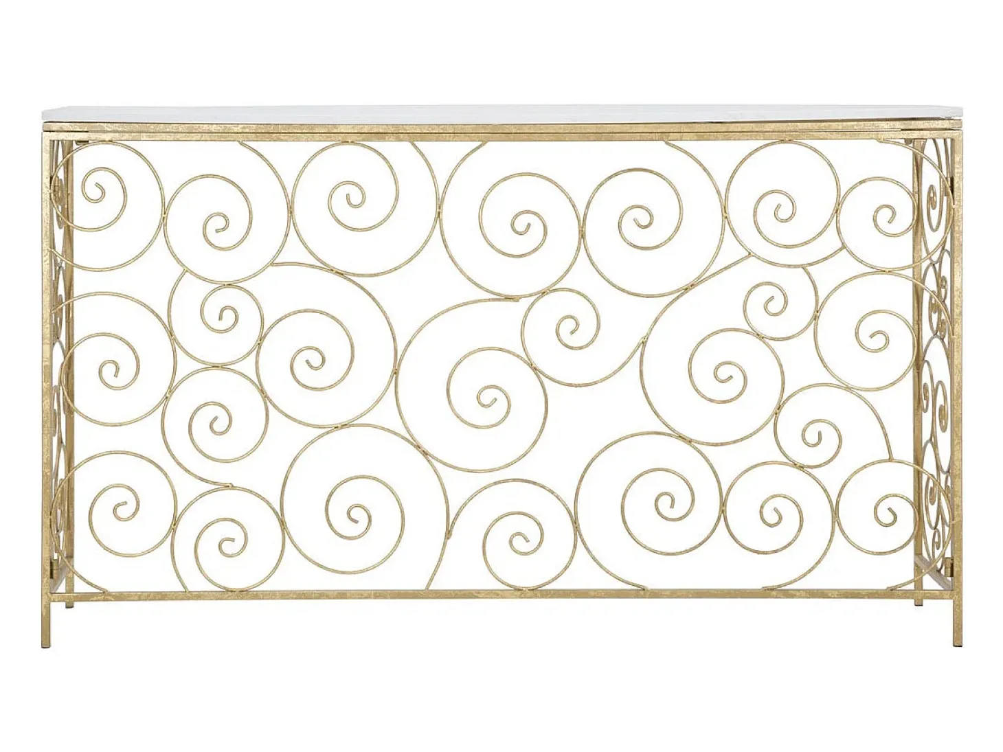 Consola VKH617, Ouro, 140x36x82 cm, Kendra Home
